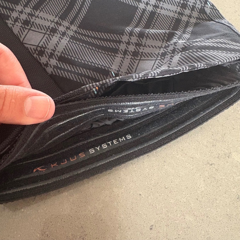 Kjus Womens Ski Snow Pants Plaid Check Belted 40(L) Dermizax EV Waterproof - Picture 8 of 14